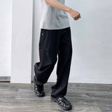 サイドスタッデッドストラクチュアルワイドパンツ