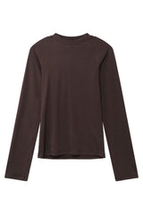 Tencel Fitted Raglan Long Sleeve Tee