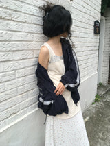 フローラルロングスリーブトップ