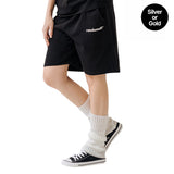 [Silver/Gold] ベーシックロゴミニメタリックショートパンツ [4COLOR]