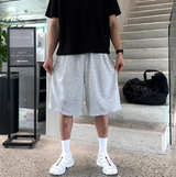 Glife Carpenter Bermuda Pin Tuck Banding Shorts