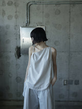Asib Unbalance Sleeveless Blouse