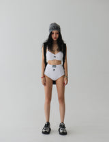 [UNISEX] Wave lettering beanie