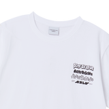 25SS ミックスタイプグラフィックスショートスリーブTシャツ ホワイト