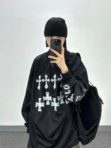 dクロスジャージロングスリーブ