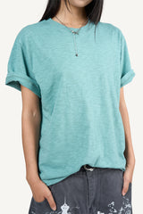 ベーシックスラブショートスリーブTシャツ