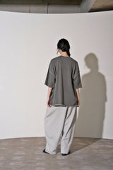 ビンテージ P. ダイイングカットアウト 1/2 ボックスT (Khaki)