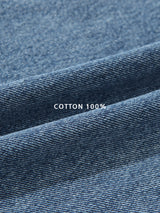 Warner Stone Print Denim Pants 2C