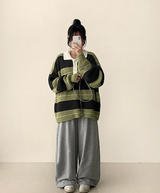 Tay Wapen Color Matching Kara Dangara Knit 