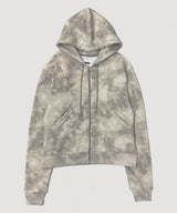 RUST DOUBLE ZIP HOODIE