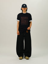 TWE レタリングプリンティング1/2Tシャツ