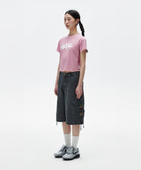 カットオフクロススターTシャツ