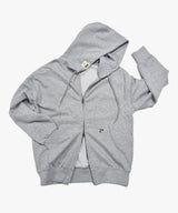 Circle to Clover, 2way Hood Zip Up [Gray]