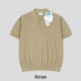 Palette Soft Collar Short Sleeve Knit