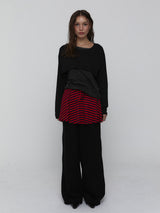 Pigment Cotton Pants_Black
