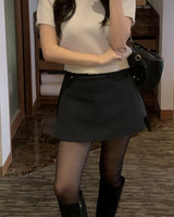 Hey Skirt Pants & Belt Set