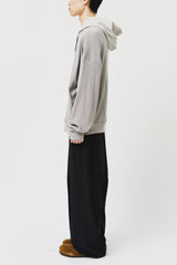 パスト ワッフルド フーデッド トップ(4color)