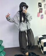 ソフティ💍レオパードコーデュロイバルーンロングパンツ 🤎💚2カラー