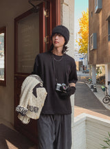 [Lining brushed/Plan] パフェ ブラッシュド レイヤード ショートスリーブ Tシャツ