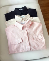 [MADE] Hove Loose Fit Pocket Cotton Shirt