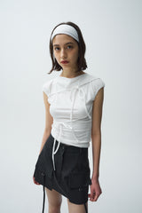 4 strap t (white)