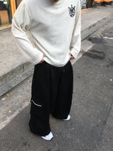 No.1686 twin emblem KNIT T