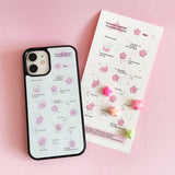 Let's make a star phone case pink