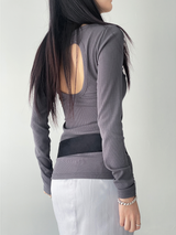 suede lock belt