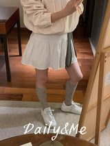 shirring mini skirt(onecolor)