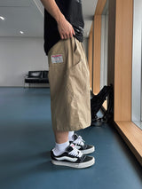 トミーダイアゴナルポケットステッチバミューダパンツ4C