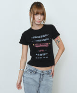 3ダメージ Tシャツ (black)