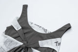 Rovy Graffiti Layered Top