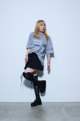 タイダイTシャツ-スモーク・ブラック【玉置成実コラボ】