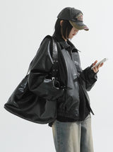 Camu wide strap shouder bag