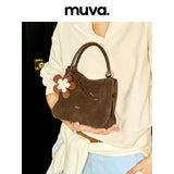 muva. Elegant Compact Handbag, Autumn Winter Commuter Mini Tote, Convertible Cross‑body Casual Travel Purse, New Arrival Nov 25