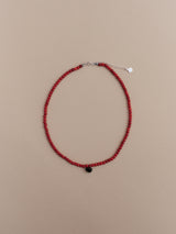 Silver925_Red Turquoise Black Stone_N