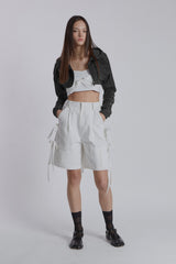 LAYERED KNOT TOP(WHITE)