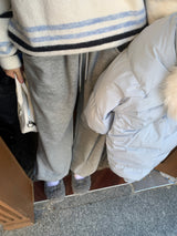 Fluffy Roomy Cozy Fleece Mary Jane Flats