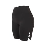 WAVE HALF LEGGINGS - CHARCOAL