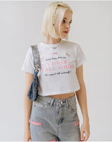 マイハートリボンクロップTシャツ [3COLOR]