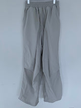 Offbeat Silver Ring Nylon Balloon Pants 2C