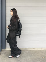 Classic Pintuck Flare Skirt (1c)