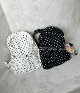 Dot dot string pocket backpack