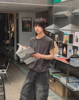 マーズ ピグメント クロップ 半袖Tシャツ