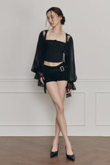 MOONRISE BLOUSE black