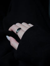 WHITE SMILE RING