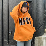 MFC STORE 'MFC$' アーチロゴ フーディー