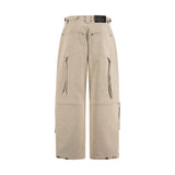 (DUC) 2Way ZipOff Biker Pants Beige