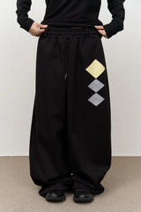Angle Argyle Pants