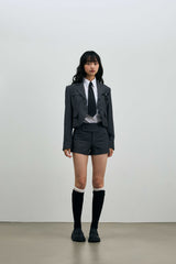 AVEL PINSTRIPE MICRO PANTS / CHARCOAL